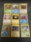 9 Card Lot of Vintage 1st Edition Pokemon Cards from Huge Collector's Hoard