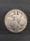 1917 United States Walking Liberty Silver Half Dollar - 90% Silver Coin from Estate