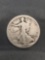 1917 United States Walking Liberty Silver Half Dollar - 90% Silver Coin from Estate