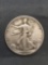 1945-S United States Walking Liberty Silver Half Dollar - 90% Silver Coin from Estate
