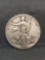 1945 United States Walking Liberty Silver Half Dollar - 90% Silver Coin from Estate
