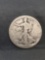 1923-S United States Walking Liberty Silver Half Dollar - 90% Silver Coin from Estate
