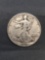 1944-S United States Walking Liberty Silver Half Dollar - 90% Silver Coin from Estate