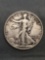 1944 United States Walking Liberty Silver Half Dollar - 90% Silver Coin from Estate