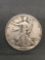 1946 United States Walking Liberty Silver Half Dollar - 90% Silver Coin from Estate