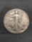 1945-D United States Walking Liberty Silver Half Dollar - 90% Silver Coin from Estate