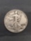 1942-S United States Walking Liberty Silver Half Dollar - 90% Silver Coin from Estate
