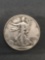 1945 United States Walking Liberty Silver Half Dollar - 90% Silver Coin from Estate