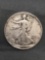 1945-S United States Walking Liberty Silver Half Dollar - 90% Silver Coin from Estate