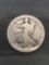 1917 United States Walking Liberty Silver Half Dollar - 90% Silver Coin from Estate