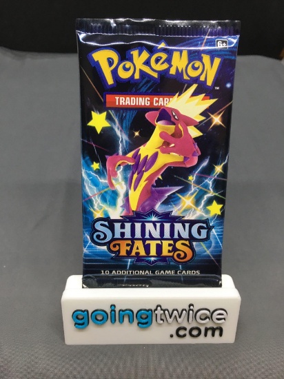 Factory Sealed Pokemon SHINING FATES 10 Card Booster Pack - NEW SET