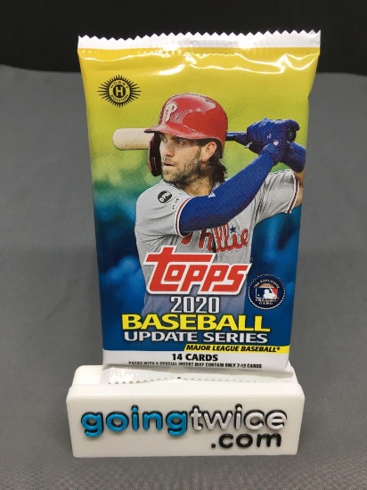Factory Sealed 2020 TOPPS UPDATE Baseball Hobby Edition 14 Card Pack