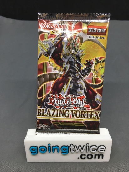 Factory Sealed Yu-Gi-Oh! Yugioh BLAZING VORTEX 9 Card Booster Card