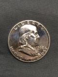 1962 United States Franklin Silver Half Dollar - 90% Silver Coin from Estate