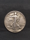 1945-S United States Walking Liberty Silver Half Dollar - 90% Silver Coin from Estate