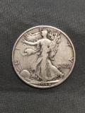 1944-D United States Walking Liberty Silver Half Dollar - 90% Silver Coin from Estate