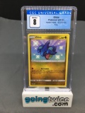 CGC Graded 2019 Pokemon Hidden Fates #SV38 GIBLE Holofoil Trading Card - NM-MT 8