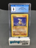CGC Graded 1999 Pokemon Jungle 1st Edition #50 CUBONE Trading Card - MINT 9