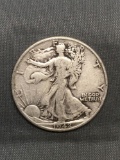1942 United States Walking Liberty Silver Half Dollar - 90% Silver Coin from Estate