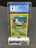 CGC Graded 1999 Pokemon Jungle 1st Edition #40 NIDORINA Trading Card - MINT 9