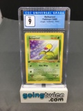 CGC Graded 1999 Pokemon Jungle 1st Edition #49 BELLSPROUT Trading Card - MINT 9