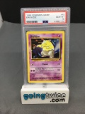 PSA Graded 1999 Pokemon Base Set Unlimited #49 DROWZEE Trading Card - GEM MINT 10