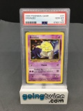 PSA Graded 1999 Pokemon Base Set Unlimited #49 DROWZEE Trading Card - GEM MINT 10
