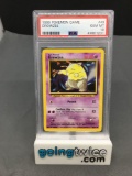 PSA Graded 1999 Pokemon Base Set Unlimited #49 DROWZEE Trading Card - GEM MINT 10