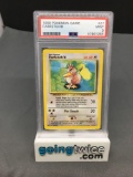PSA Graded 1999 Pokemon Base Set Unlimited #27 FARFETCH'D Trading Card - MINT 9