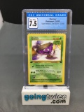 CGC Graded 2000 Pokemon Team Rocket 1st Edition #57 GRIMER Trading Card - NM+ 7.5