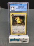 CGC Graded 2000 Pokemon Team Rocket 1st Edition #51 DARK RATICATE Trading Card - NM+ 7.5