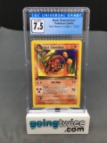 CGC Graded 2000 Pokemon Team Rocket 1st Edition #32 DARK CHARMELEON Trading Card - NM+ 7.5
