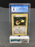 CGC Graded 2000 Pokemon Team Rocket 1st Edition #47 MAGIKARP Trading Card - NM-MT+ 8.5