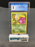 CGC Graded 2000 Pokemon Team Rocket 1st Edition #58 KOFFING Trading Card - NM-MT 8