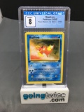 CGC Graded 2000 Pokemon Team Rocket 1st Edition #47 MAGIKARP Trading Card - NM-MT 8