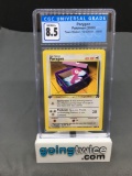 CGC Graded 2000 Pokemon Team Rocket 1st Edition #48 PORYGON Trading Card - NM-MT+ 8.5