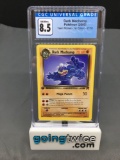 CGC Graded 2000 Pokemon Team Rocket 1st Edition #27 DARK MACHAMP Trading Card - NM-MT+ 8.5