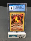 CGC Graded 2000 Pokemon Team Rocket 1st Edition #44 DARK RAPIDASH Trading Card - MINT 9