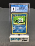 CGC Graded 2000 Pokemon Team Rocket 1st Edition #46 DARK WARTORTLE Trading Card - MINT 9