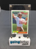 1981 Topps Football #216 JOE MONTANA Rookie Trading Card - San Francisco 49ers