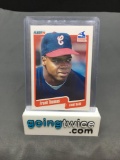 1990 Fleer Baseball FRANK THOMAS Rookie Trading Card - Chicago White Sox
