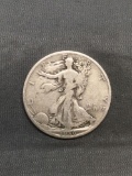 1936-S United States Walking Liberty Silver Half Dollar - 90% Silver Coin from Estate