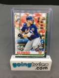 2019 Topps Holiday Baseball PETE ALONSO Rookie Trading Card - New York Mets