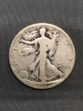 1920 United States Walking Liberty Silver Half Dollar - 90% Silver Coin from Estate