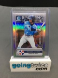2020 Bowman Chrome Baseball WANDER FRANCO Rookie Trading Card - Tampa Bay Rays
