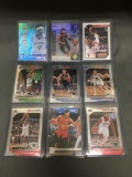 9 Card Lot of Basketball ROOKIE Cards - Mostly Modern Years - Prizms, Future Stars and More!