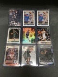 9 Card Lot of Basketball ROOKIE Cards - Mostly Modern Years - Prizms, Future Stars and More!