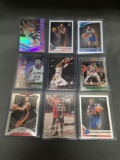 9 Card Lot of Basketball ROOKIE Cards - Mostly Modern Years - Prizms, Future Stars and More!