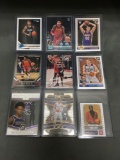 9 Card Lot of Basketball ROOKIE Cards - Mostly Modern Years - Prizms, Future Stars and More!