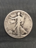 1920 United States Walking Liberty Silver Half Dollar - 90% Silver Coin from Estate